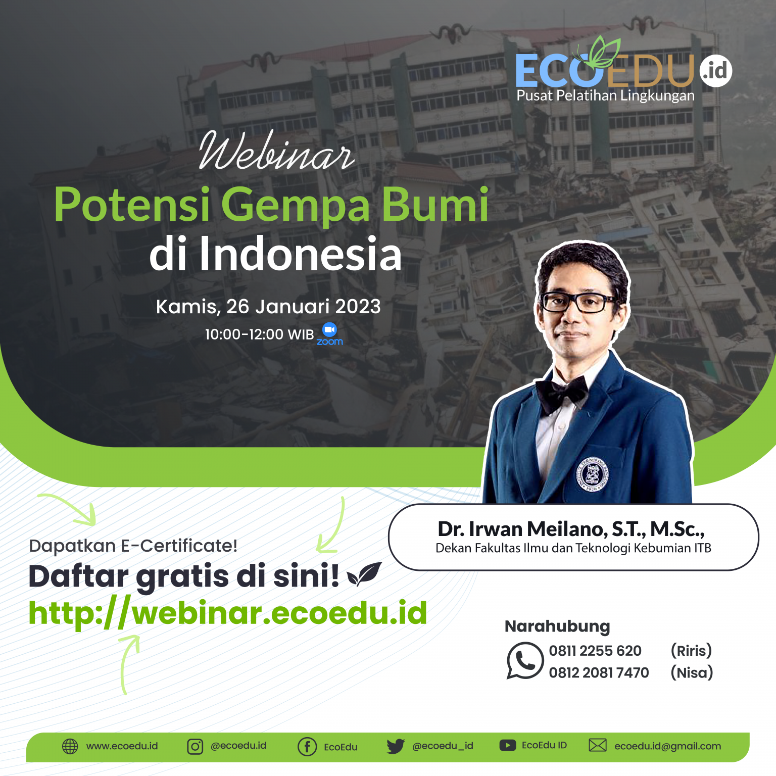 Potensi Gempa Bumi Di Indonesia Ecoedu Id